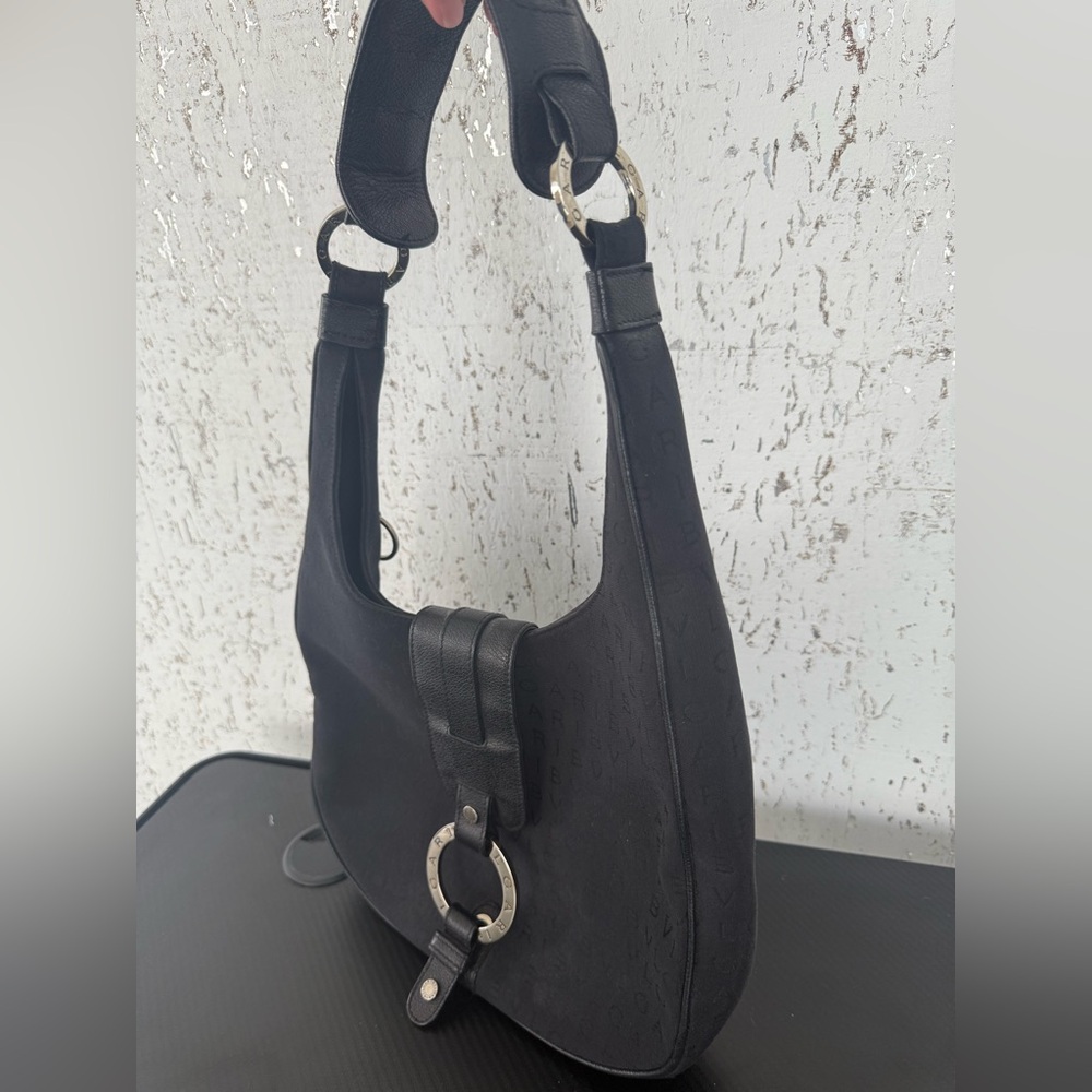 Bulgari Black Hobo Bag - Picture 4 of 4